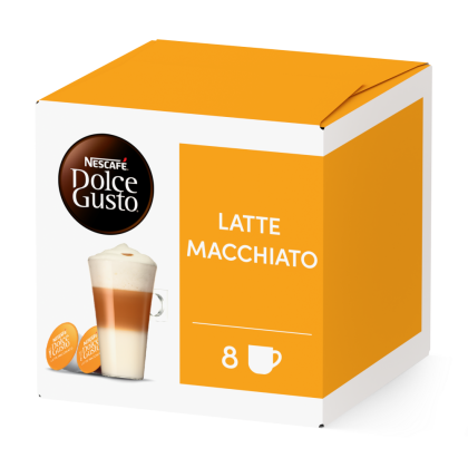 Pack of 16 LATTE MACCHIATO NESCAF√â¬Æ Dolce Gusto¬Æ coffee pods