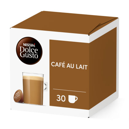 Pack of 30 Café au lait XL (30 kapslí) NESCAF√â¬Æ Dolce Gusto¬Æ coffee pods