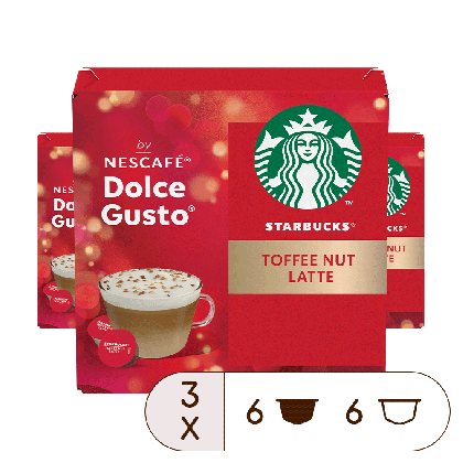 Starbucks® Toffee Nut Latte - 36 kapslí, od Nescafé Dolce Gusto 0