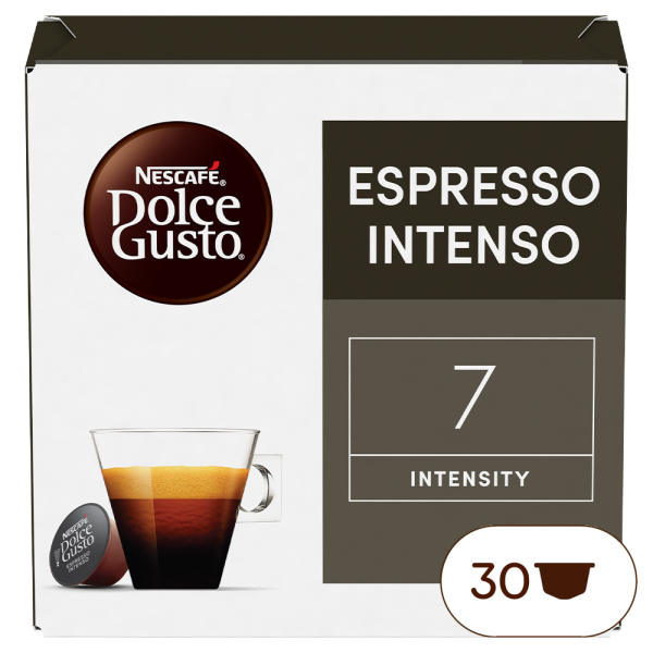 Pack of 30 ESPRESSO INTENSO XL (30 KAPSLÍ) NESCAF√â¬Æ Dolce Gusto¬Æ coffee pods