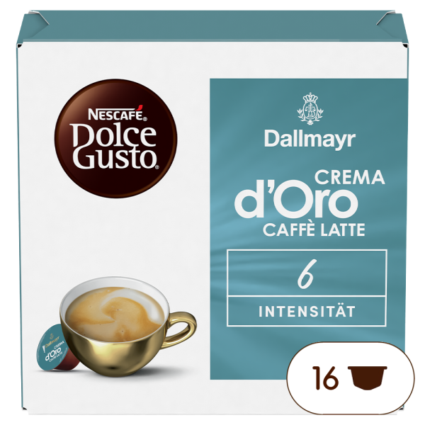 Dallmayr Crema D'oro Caffè Latte, od Nescafé Dolce Gusto 0