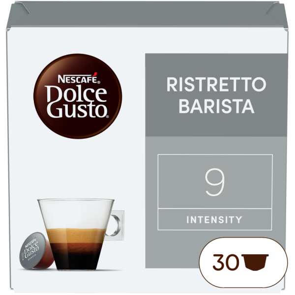 Pack of 30 RISTRETTO BARISTA XL (30 KAPSLÍ) NESCAF√â¬Æ Dolce Gusto¬Æ coffee pods