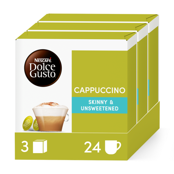 Cappuccino Skinny & Unsweetened - 48 kapslí, od Nescafé Dolce Gusto 0