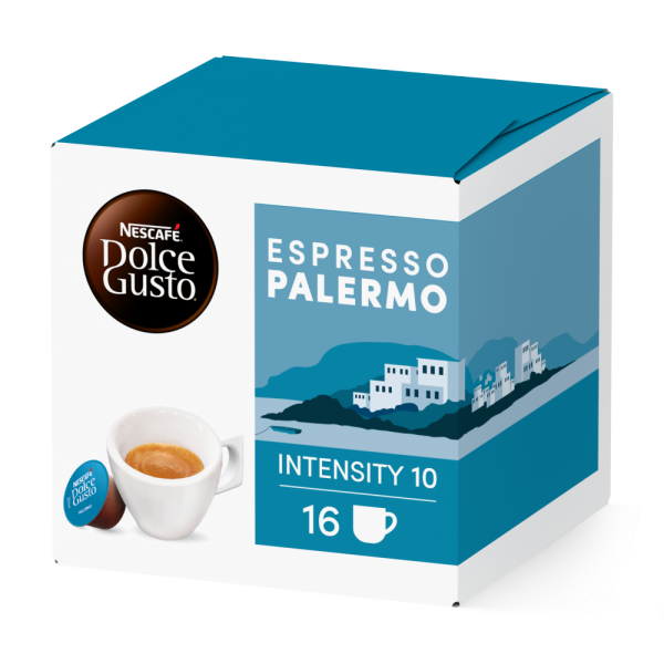 Pack of 16 ESPRESSO PALERMO NESCAF√â¬Æ Dolce Gusto¬Æ coffee pods