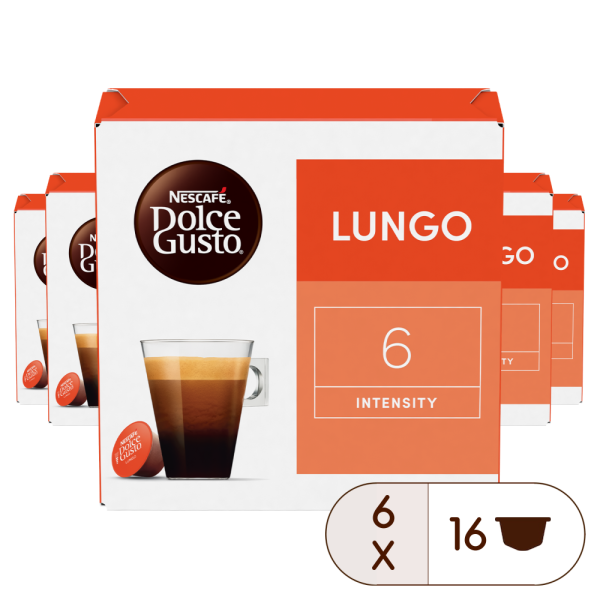 Lungo – 96 kapslí, od Nescafé Dolce Gusto 0