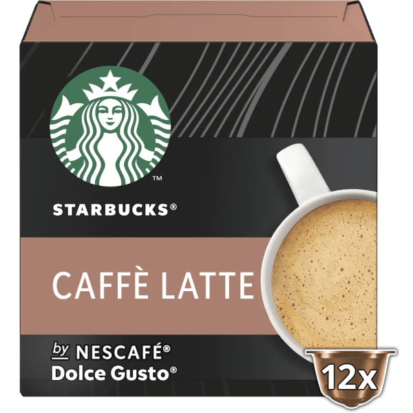 STARBUCKS® CAFFE LATTE, od Nescafé Dolce Gusto 0