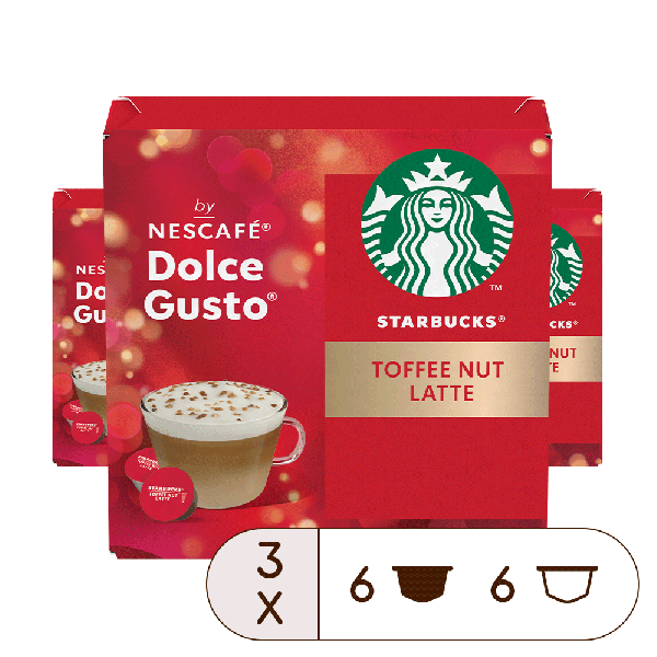 Starbucks® Toffee Nut Latte - 36 kapslí, od Nescafé Dolce Gusto 0