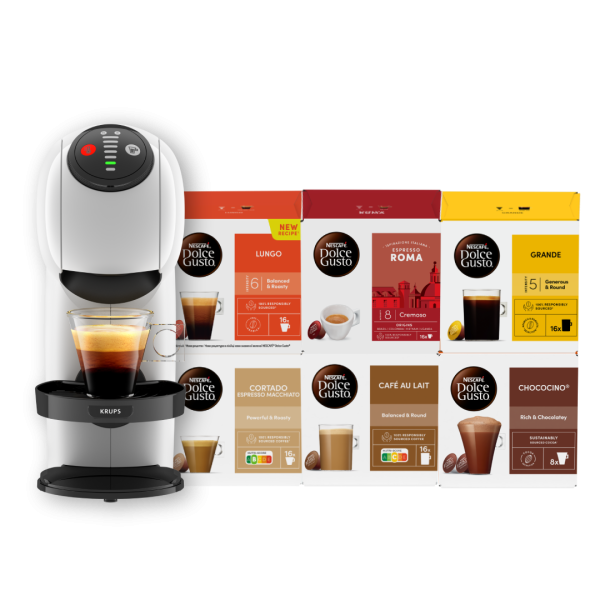 Výhodný set Genio S Bílý + 96 kapslí, od Nescafé Dolce Gusto 0