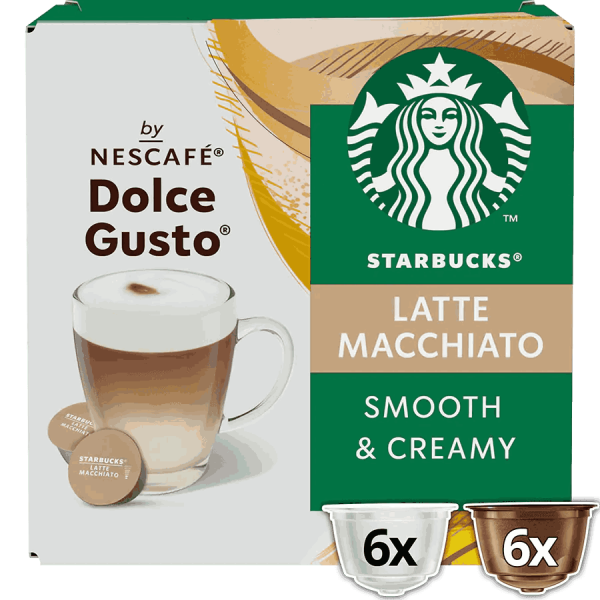 STARBUCKS® LATTE MACCHIATO, od Nescafé Dolce Gusto 0