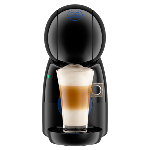 Pohľad spredu PICCOLO XS MANUÁLNY KAPSULOVÝ KÁVOVAR ČIERNO ŠEDÝ KRUPS® Kávovar NESCAFÉ® Dolce Gusto®