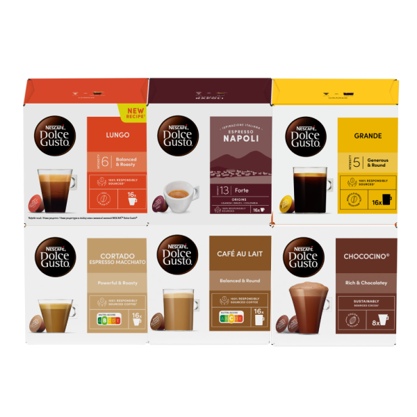 NESCAFÉ DOLCE GUSTO - DEGUSTAČNÍ BALENÍ, od Nescafé Dolce Gusto 0