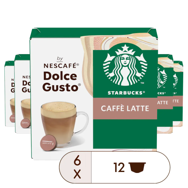 STARBUCKS Caffe Latte - 72 kapslí, od Nescafé Dolce Gusto 0