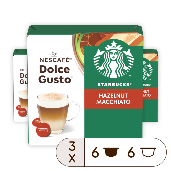 Starbucks® Hazelnut Macchiato - 36 kapslí, od Nescafé Dolce Gusto -1