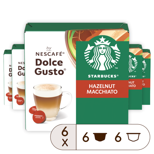 Starbucks® Hazelnut Macchiato - 72 kapslí, od Nescafé Dolce Gusto -1