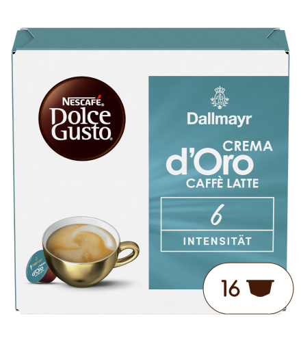 Dallmayr Crema D'oro Caffè Latte, od Nescafé Dolce Gusto 0