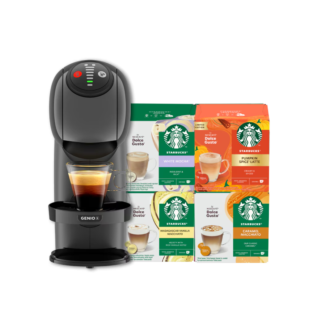 STARTER PACK: Kávovar Genio S & STARBUCKS®, od Nescafé Dolce Gusto -2 STARTER PACK: Kávovar Genio S & STARBUCKS®, od Nescafé Dolce Gusto -2