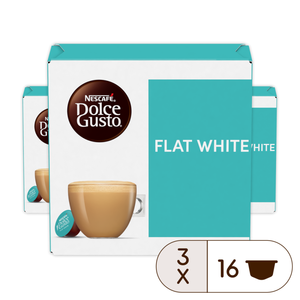 Flat White - 48 kapslí, od Nescafé Dolce Gusto 0 Flat White - 48 kapslí, od Nescafé Dolce Gusto 0