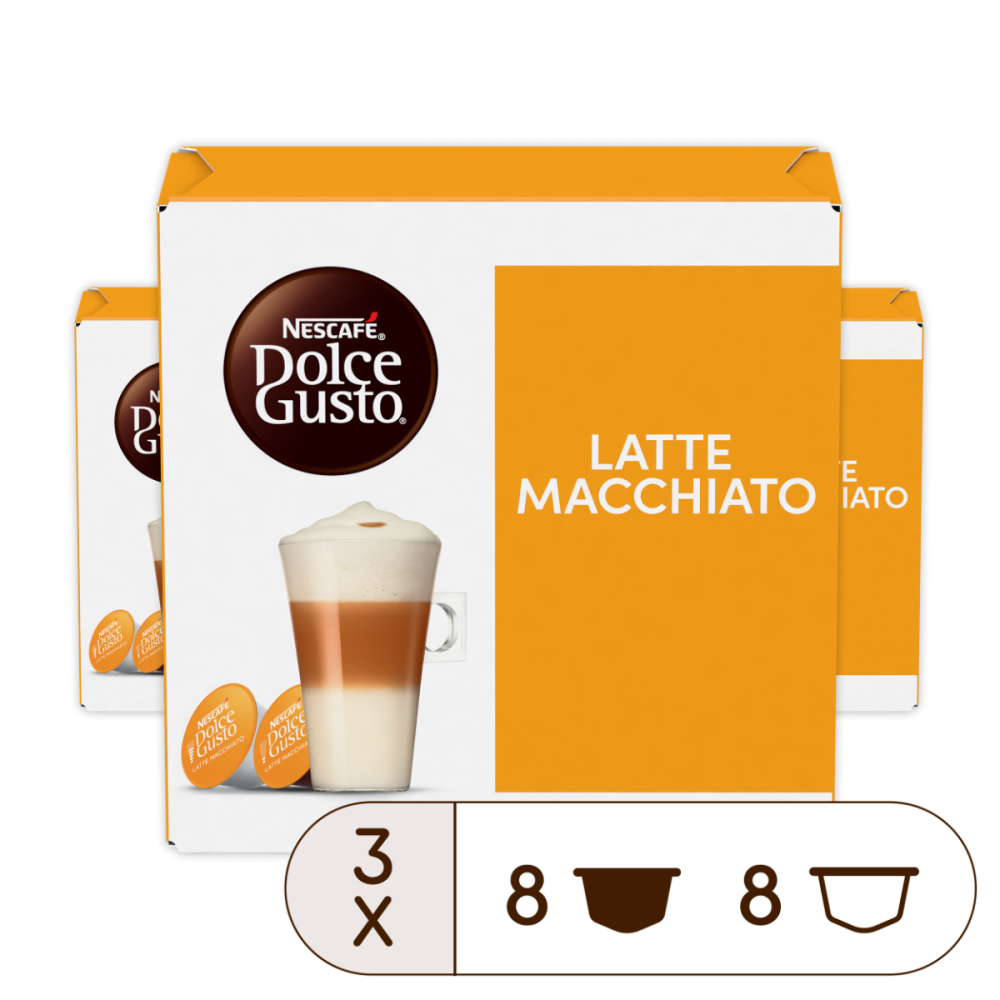 Latte Macchiato - 48 kapslí, od Nescafé Dolce Gusto 0 Latte Macchiato - 48 kapslí, od Nescafé Dolce Gusto 0
