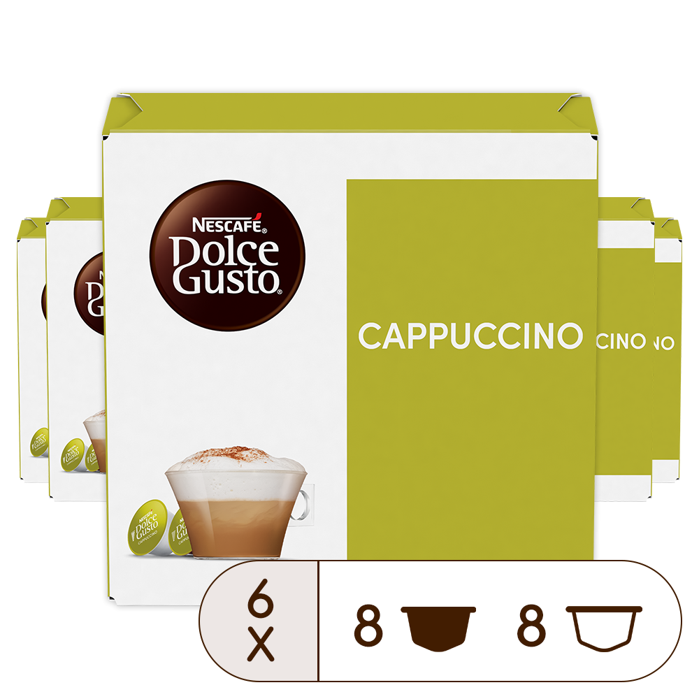 Cappuccino - 96 kapslí, od Nescafé Dolce Gusto 0 Cappuccino - 96 kapslí, od Nescafé Dolce Gusto 0