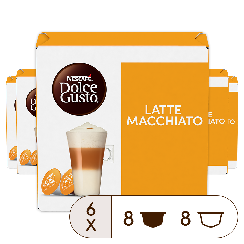 Latte Macchiato - 96 kapslí, od Nescafé Dolce Gusto 0 Latte Macchiato - 96 kapslí, od Nescafé Dolce Gusto 0