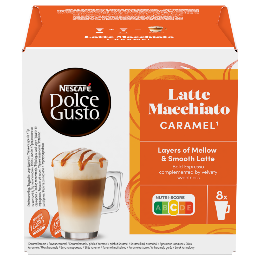 CARAMEL LATTE MACCHIATO, od Nescafé Dolce Gusto 0 CARAMEL LATTE MACCHIATO, od Nescafé Dolce Gusto 0