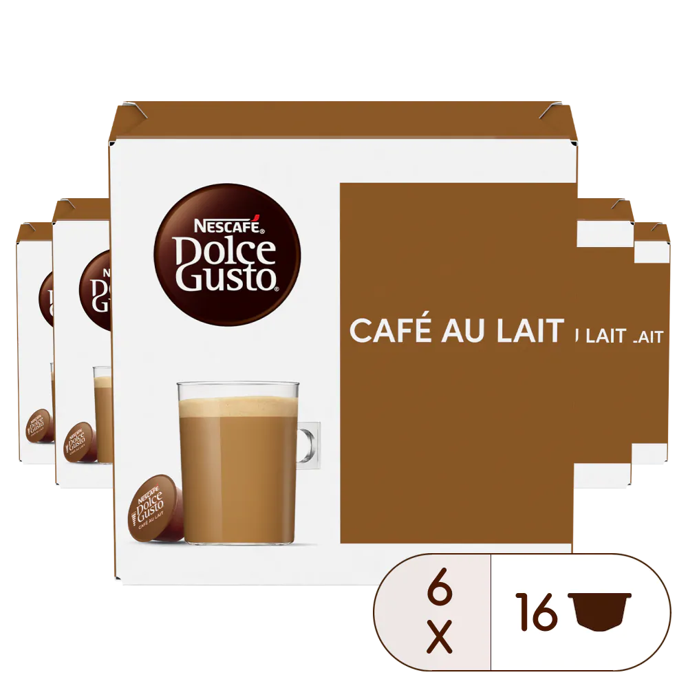 Café Au Lait - 96 kapslí, od Nescafé Dolce Gusto 0