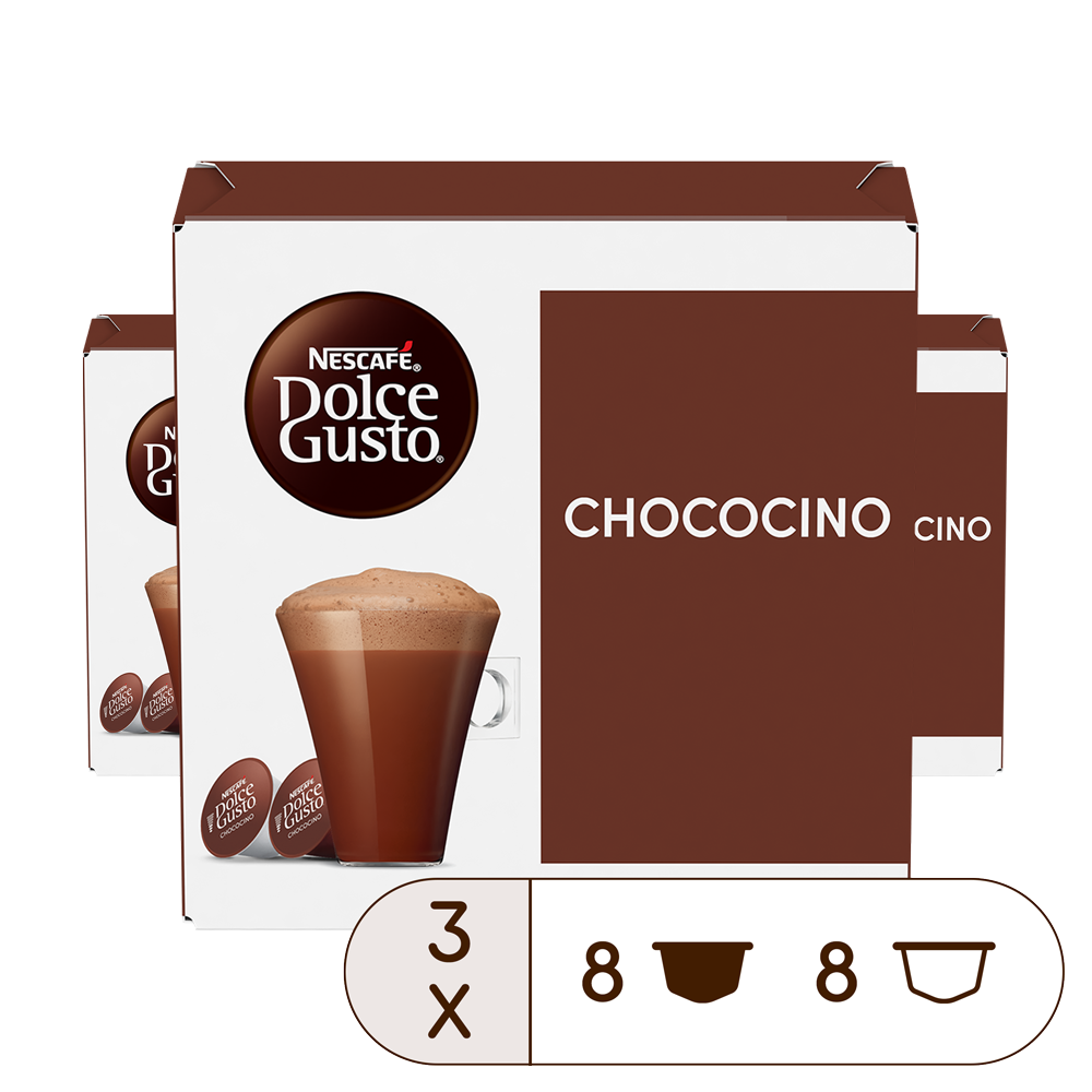 Chococino - LIMITOVANÉ XXL BALENÍ, od Nescafé Dolce Gusto -1 Chococino - LIMITOVANÉ XXL BALENÍ, od Nescafé Dolce Gusto -1