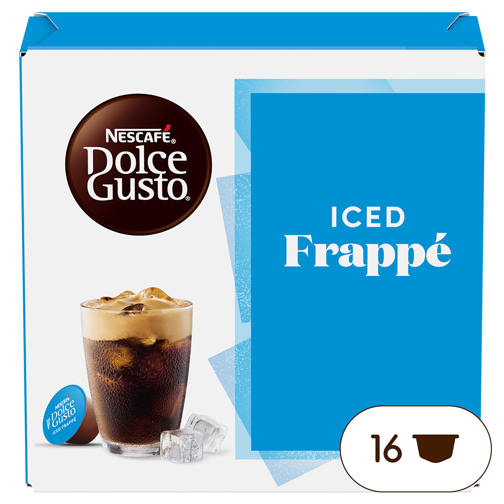 Přední pohled na balení Iced Frappe