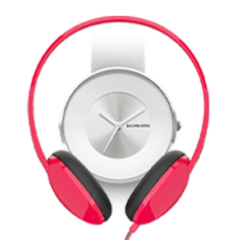 Headphones and watch Headphones and watch