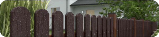 fence made from recycled materials